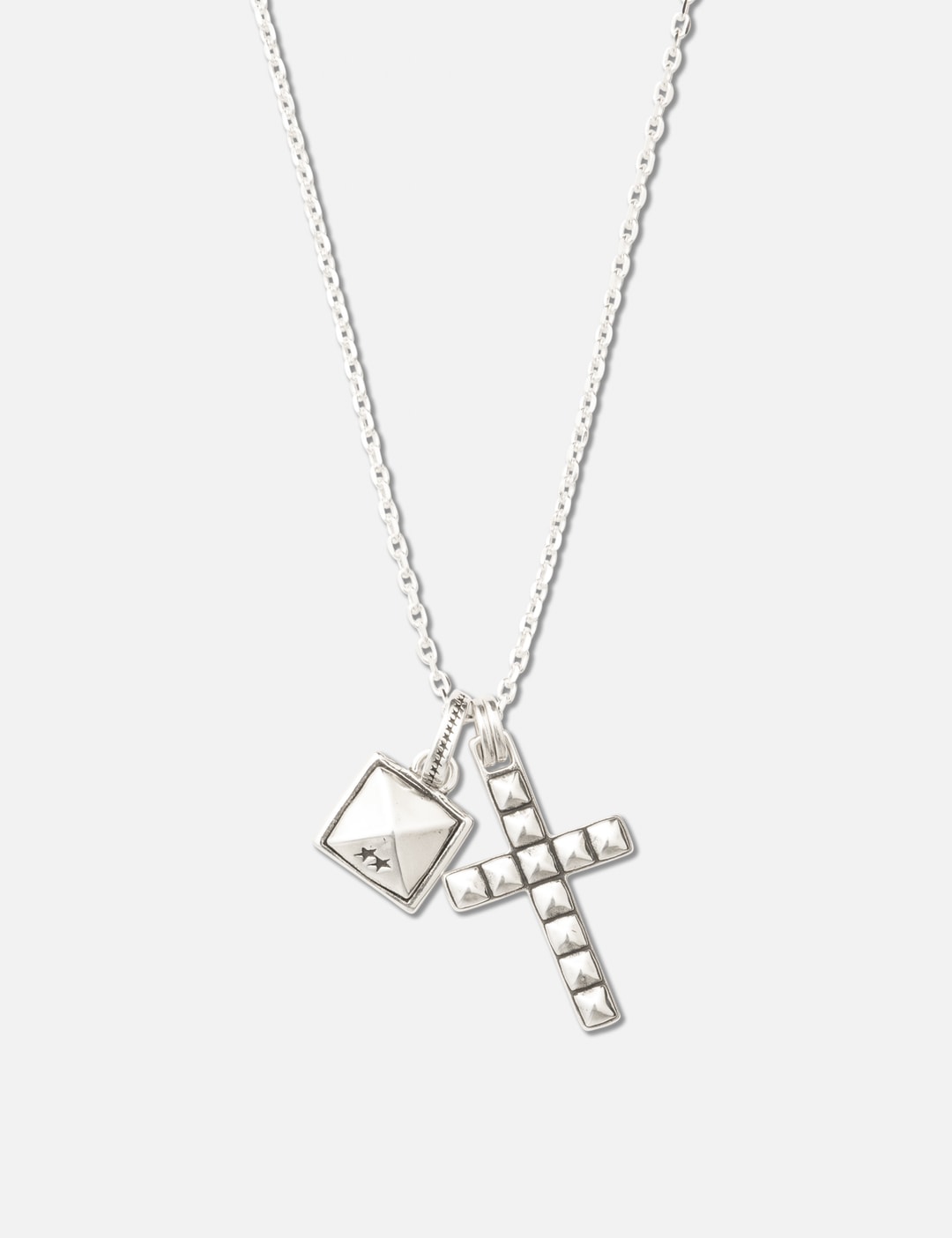 Studded Cross Necklace view 5