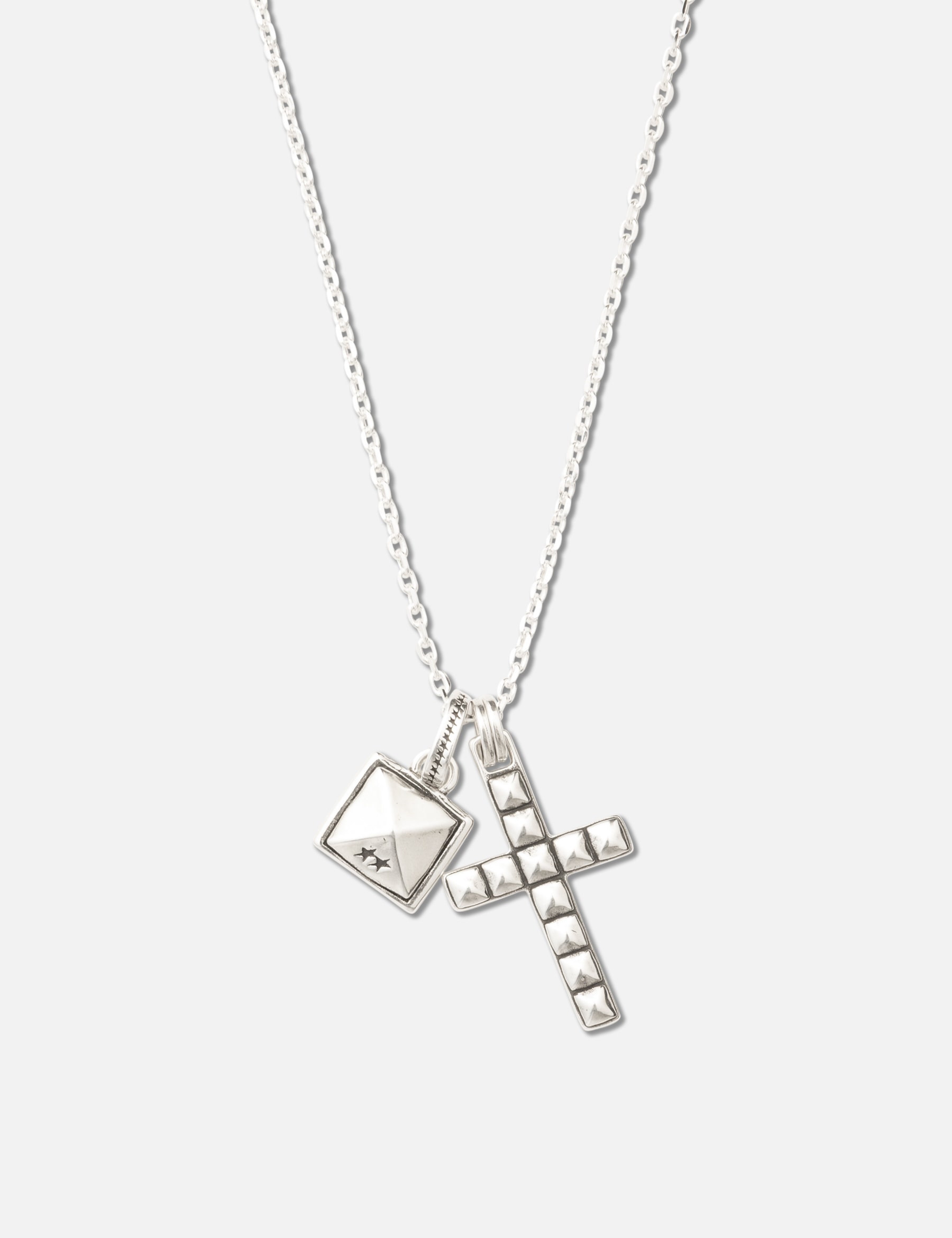 Studded Cross Necklace view 10