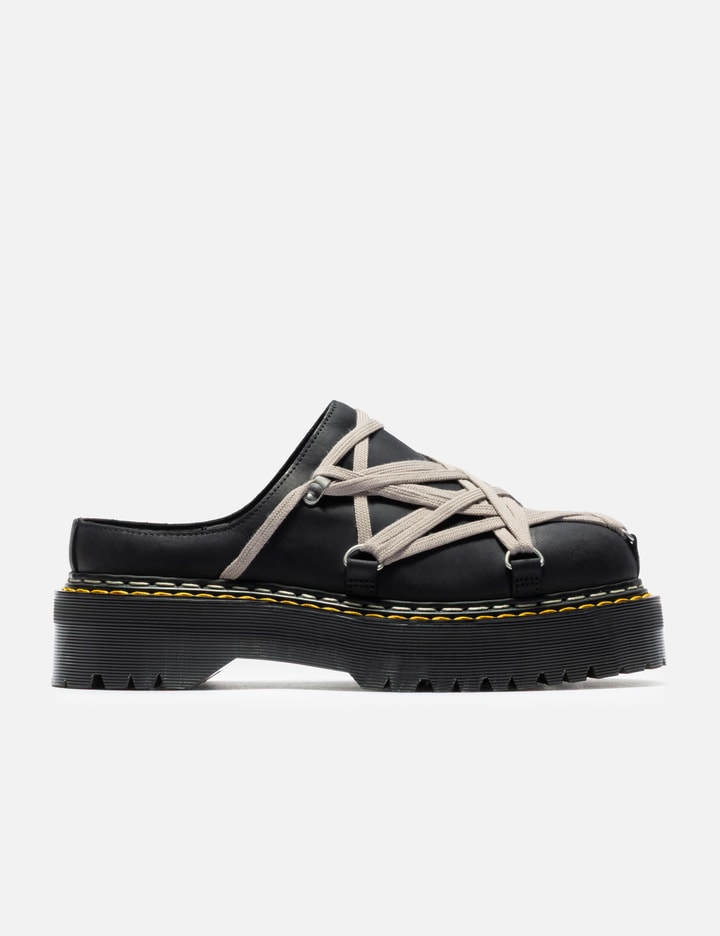 Rick Owens Dr. Martens X Rick Owens Quad Sole Megalace® Mule