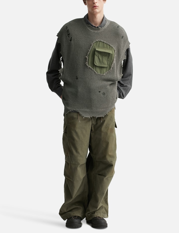 Destroyed Knit Vest Placeholder Image