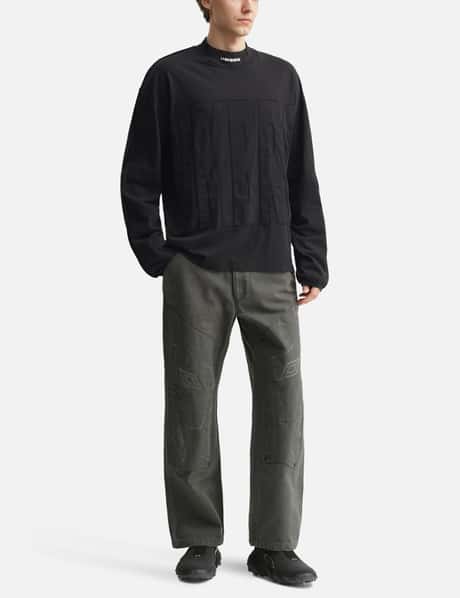 X Slam Jam Acuto Mock Long Sleeve T-Shirt view 14