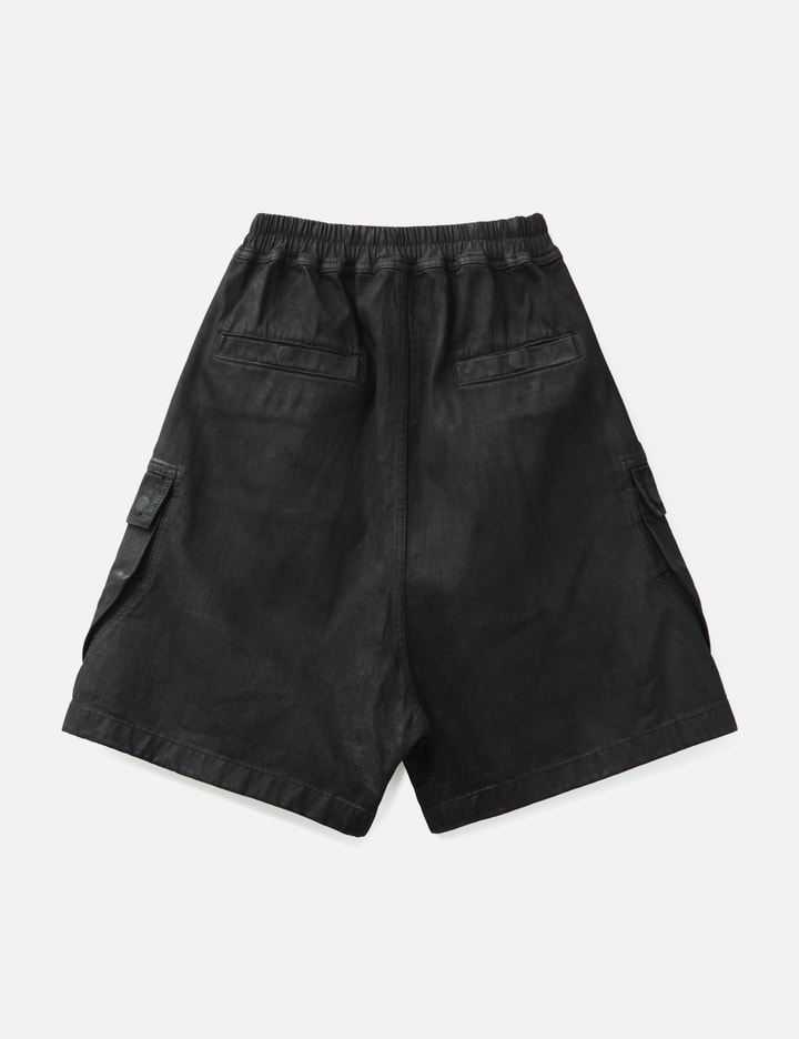 CARGOBELA SHORTS IN BLACK WAX DENIM Placeholder Image