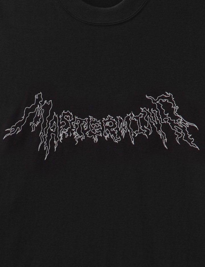 Mastermind Japan Oversized Glassbeaded Short Sleeve T-shirt In Black
