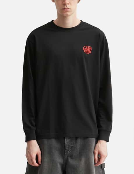 Heart Globe Long Sleeve T-Shirt view 10