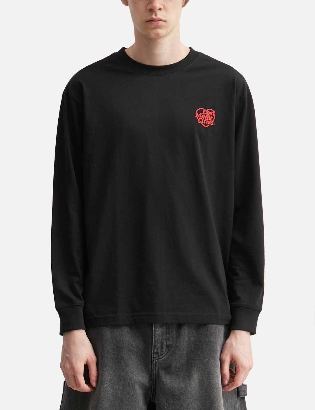 Heart Globe Long Sleeve T-Shirt view 11