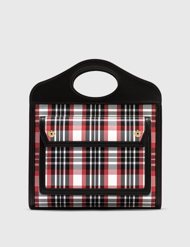 tartan shoes and bag