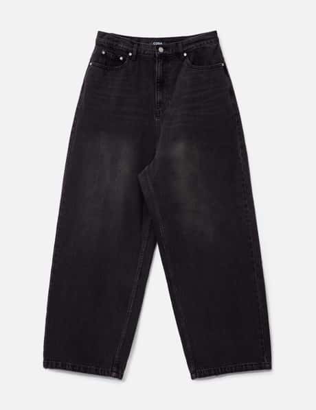 CODA Washed Distressed Extended Cut Luft Jeans