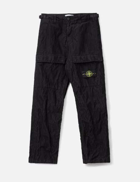 Stone Island Wrinkled Corduroy 500-TC Cargo Trousers