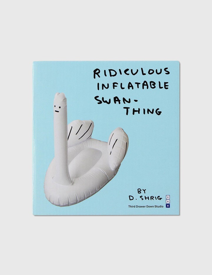 Ridiculous Inflatable Swan-Thing Pool Float Placeholder Image