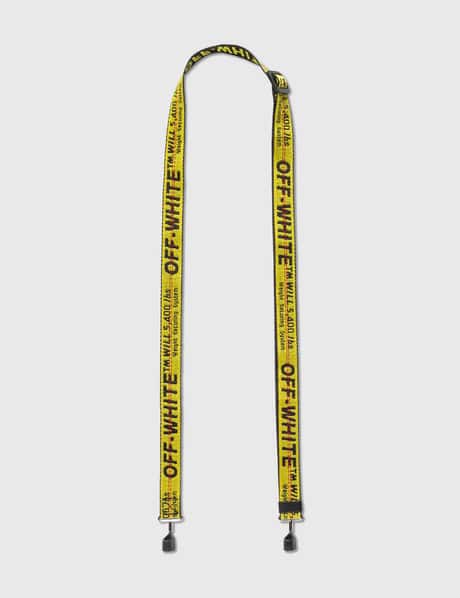 Off-White Off White Carryover Industrial Belt Yellow 6000