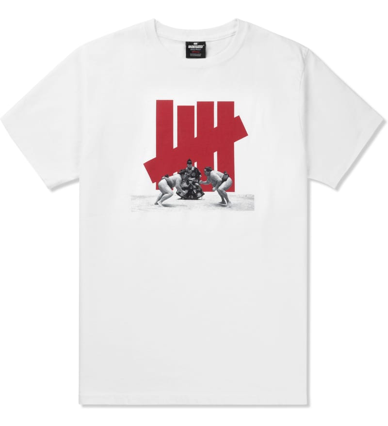 undefeated white tee