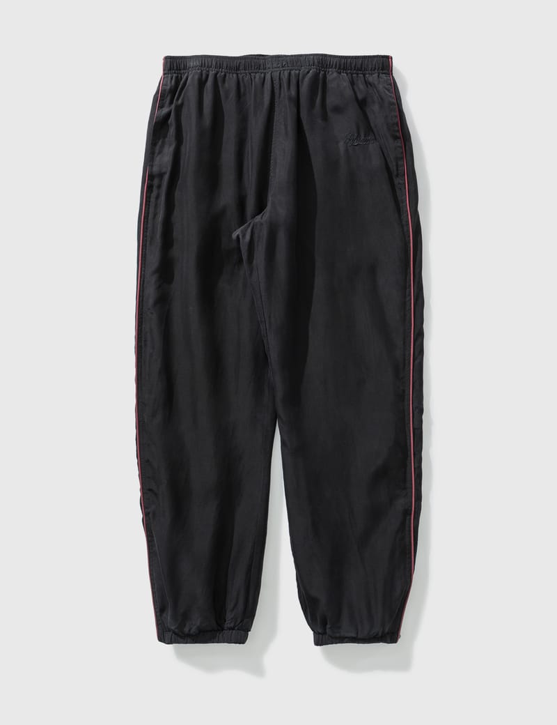 supreme black track pants