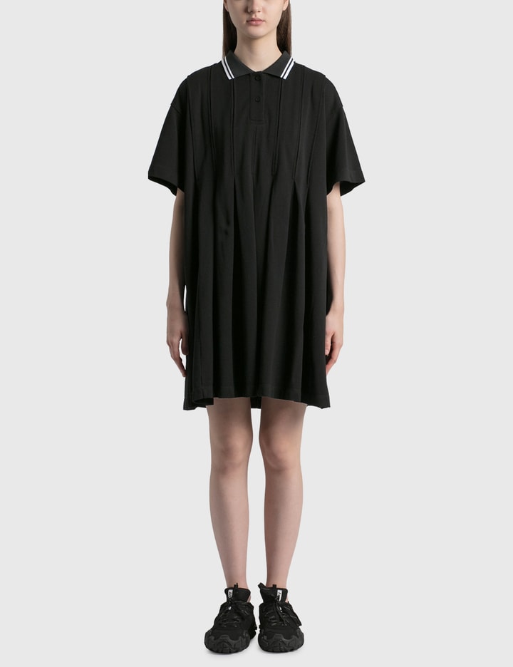 maison kitsune shirt dress Double-pocket Midi Shirt Dress
