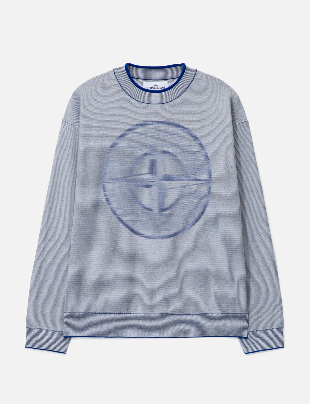 Blurred Emblem Knit Sweater view 7