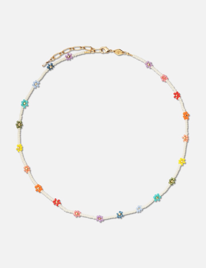 Anni Lu Flower Power Necklace In Multicolor