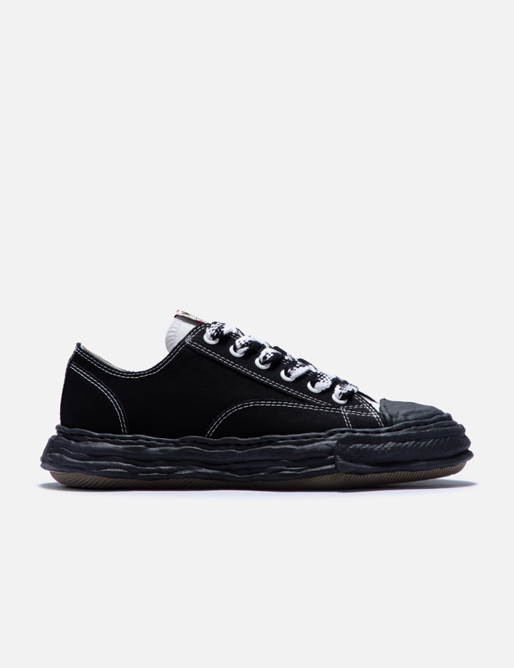 Shop Miharayasuhiro Peterson23 Og Sole Bc Canvas Low-top Sneaker In Black