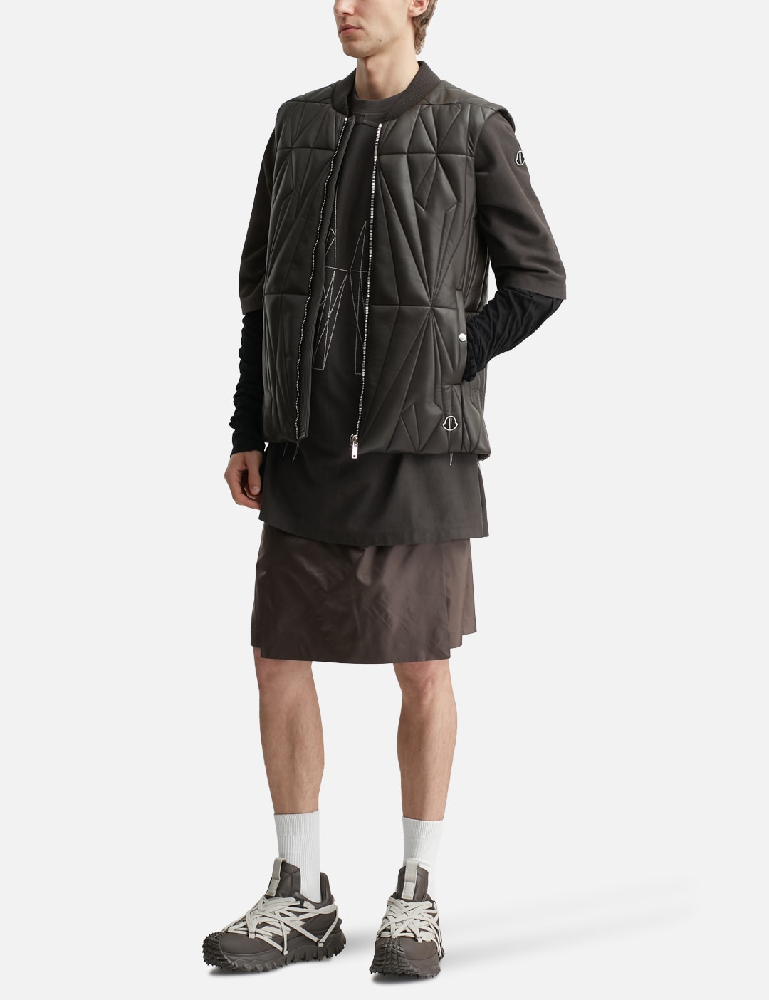 Moncler + Rick Owens Jumbo Cotton T-Shirt view 15
