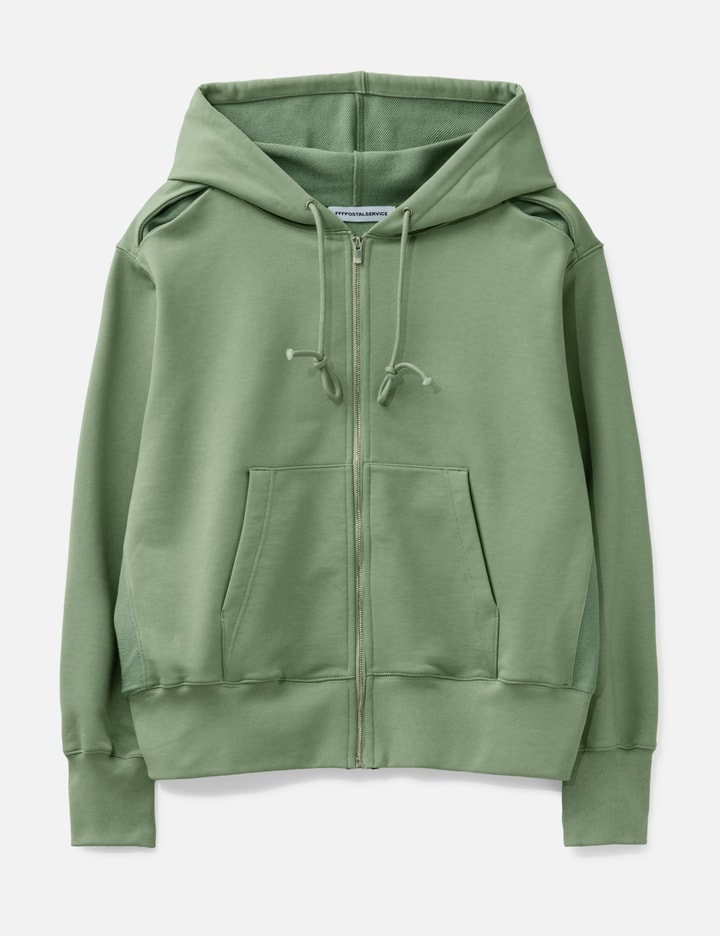 Reverse Round Hem Zip Hoodie Placeholder Image