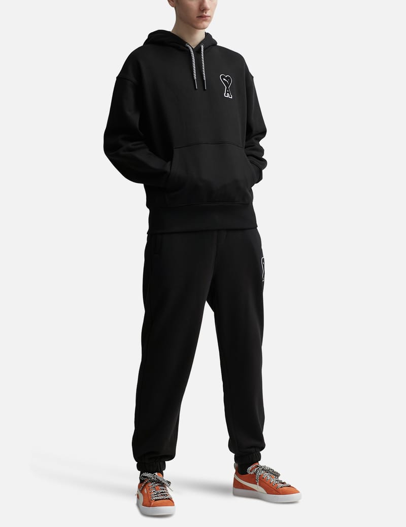 PUMA x AMI☆プーマ アミ パリス ロゴ コラボ スウェットパンツ (AMI