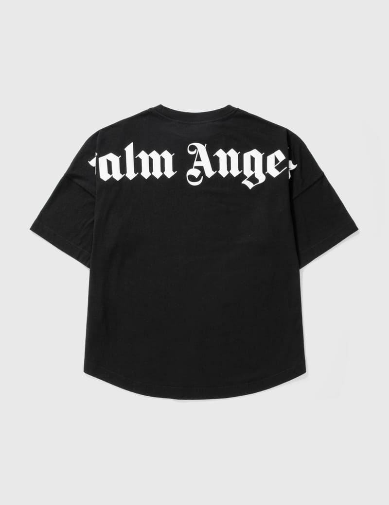 Palm Angels クラシック ロゴオーバーサイズ Tシャツ 黒 M PalmAngels 