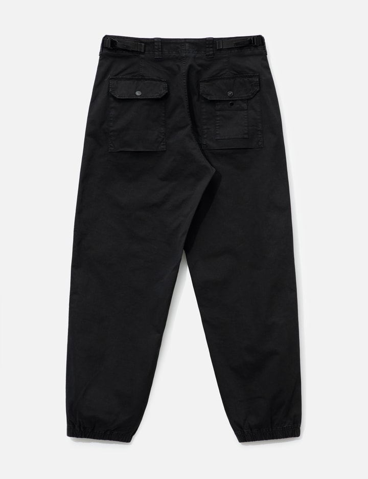 Stone Island Organic Cotton Stretch Broken Twill 'OLD' Effect Cargo Trousers