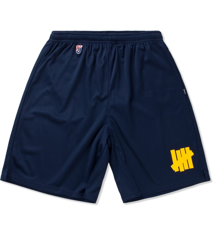 Navy Strike Basketball Shorts Placeholder Image