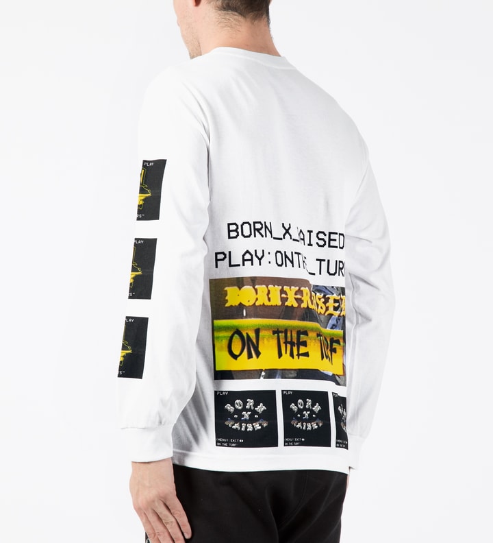 White VHS OTT L/S T-Shirt Placeholder Image