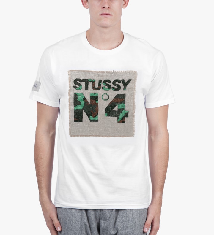 White  No.4 Stitch T-Shirt Placeholder Image