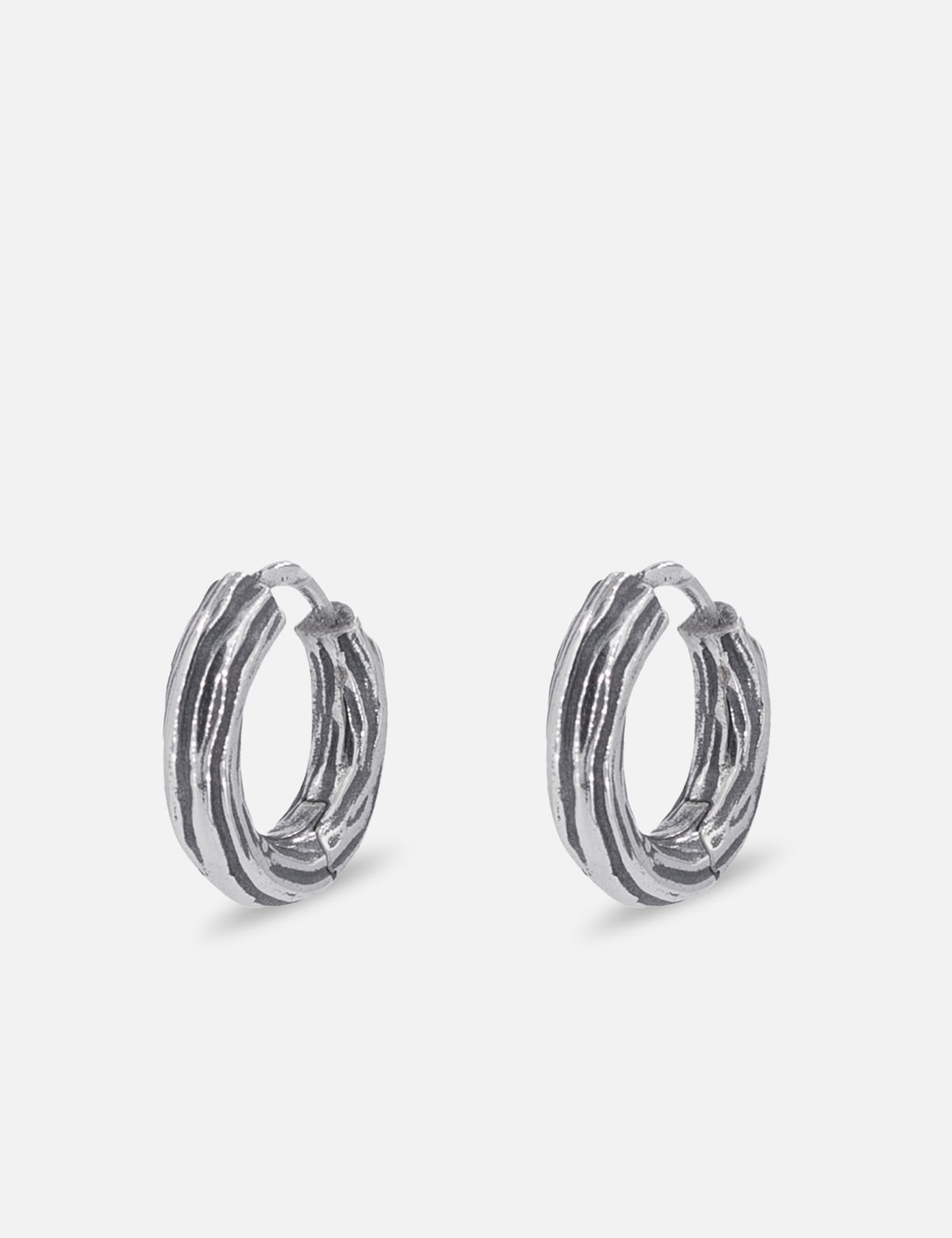 Woody Hoop Earrings view 5