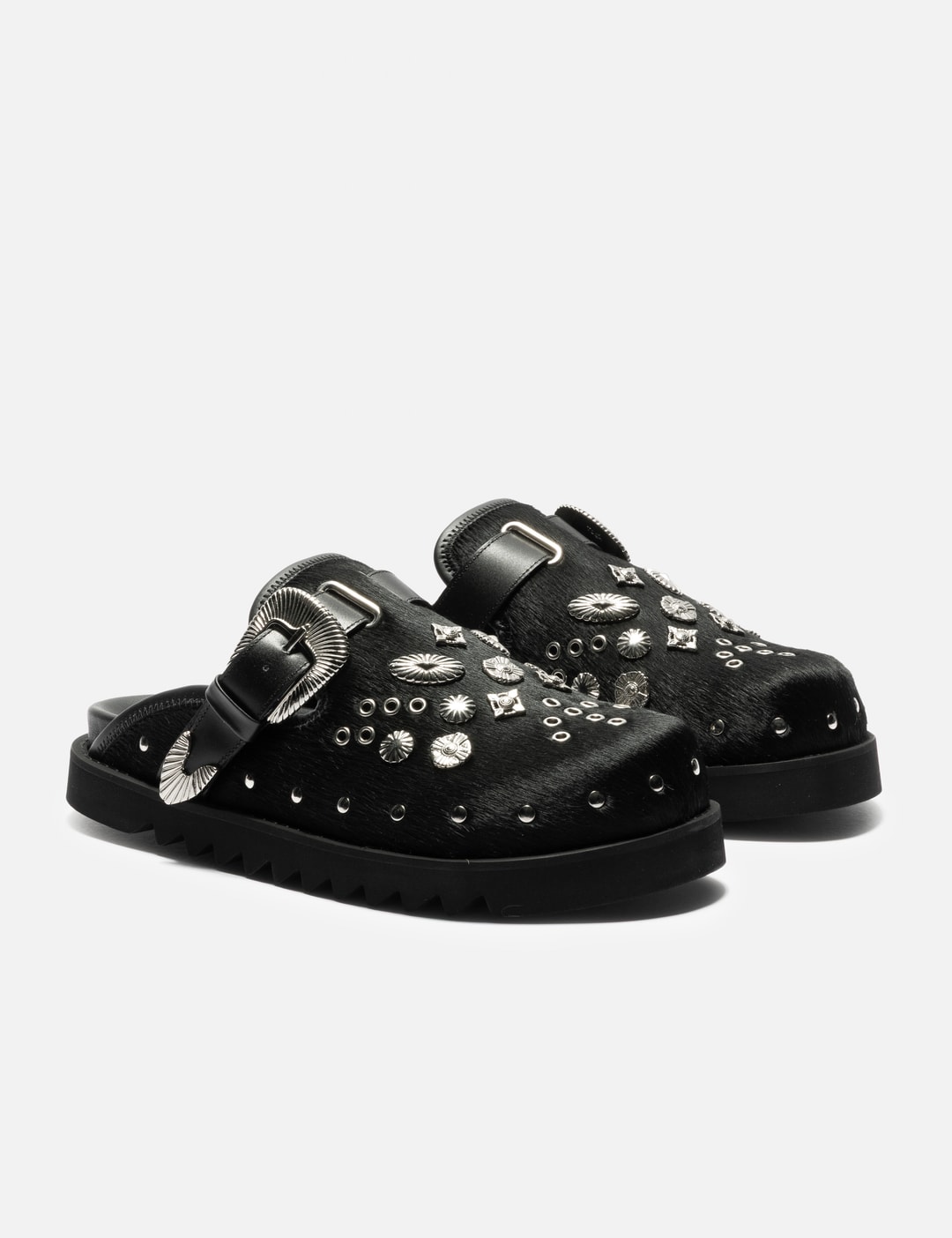 HBX Exclusive Black Pony Mule view 12