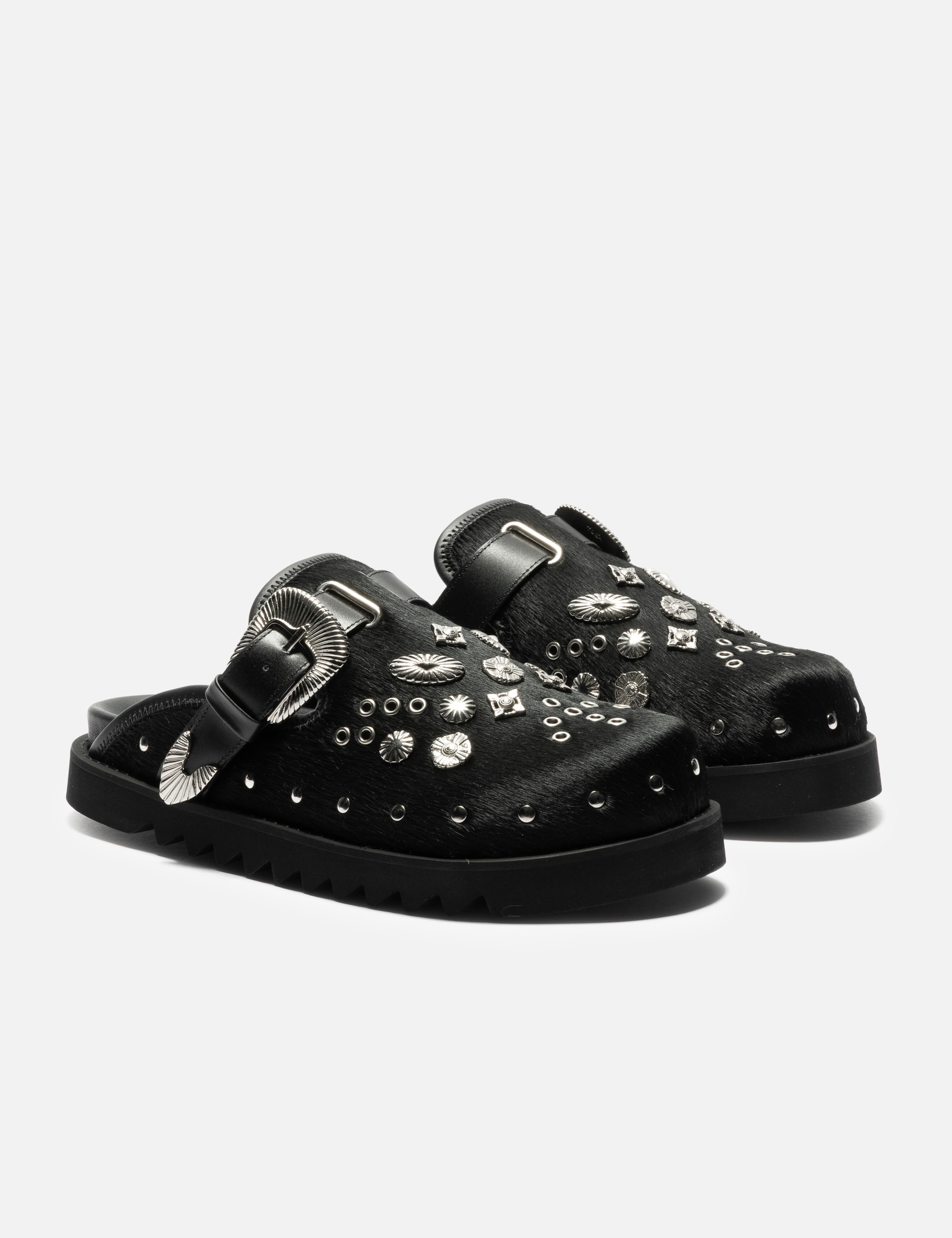 HBX Exclusive Black Pony Mule view 16