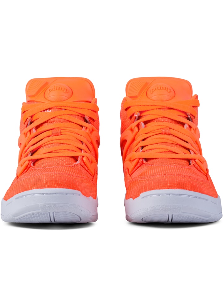 Orange Pump Omni Lite Tech Sneakers Placeholder Image