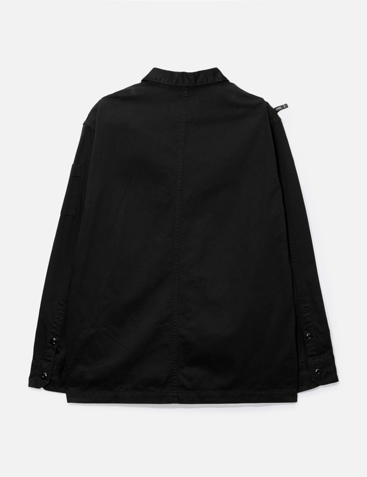 Shop Wtaps Military Pocket Shirt Jacket In Black