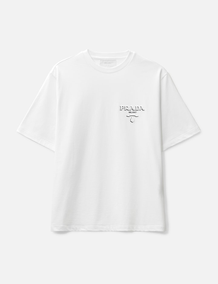Prada Cotton T-shirt In White