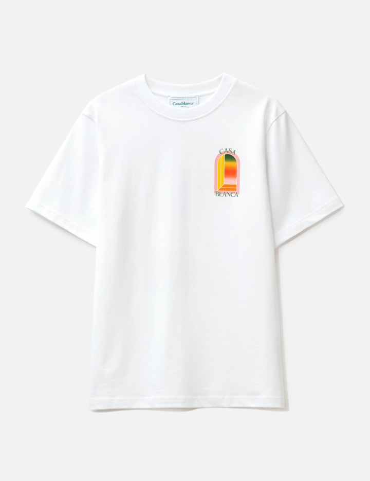 グラデーションアーチ ロゴ Tシャツ Placeholder Image