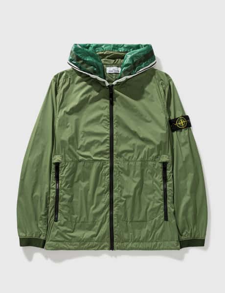 Stone Island Skin Touch Nylon Tc Hooded Jacket Stone Island Skin