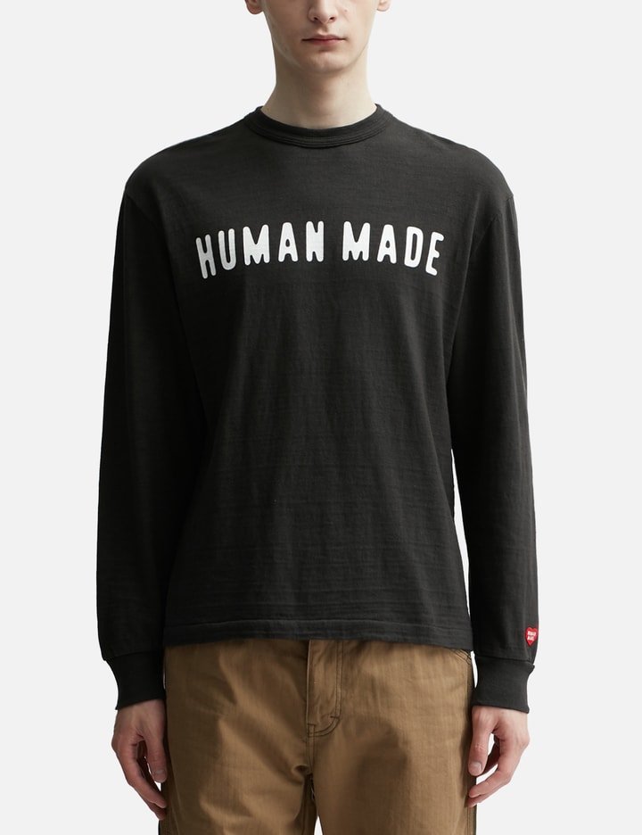 Shop Human Made Graphic Long Sleeve T-shirt In Black