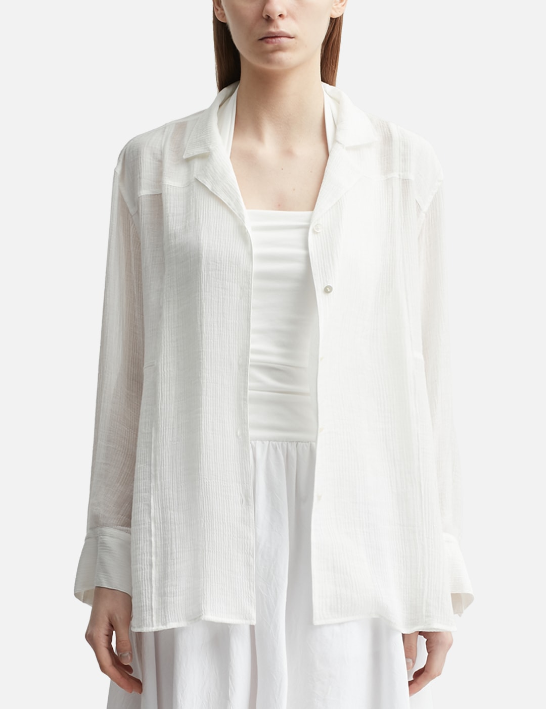 Multi-Way Apron Long Shirts view 12