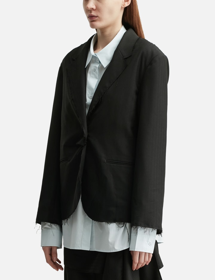 DEINET Rough Cut Detail Blazer Placeholder Image