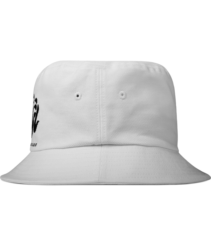 White Skoloct OG Logo Bucket Hat Placeholder Image