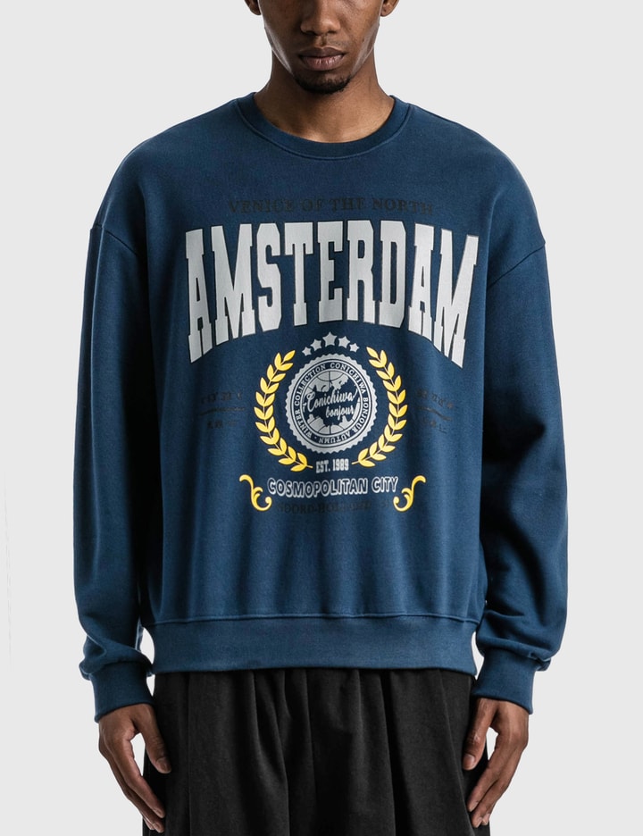 Conichiwa Bonjour World Wide Sweatshirt