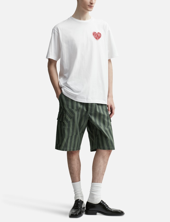 Dazzle Stripe Cargo Shorts Placeholder Image