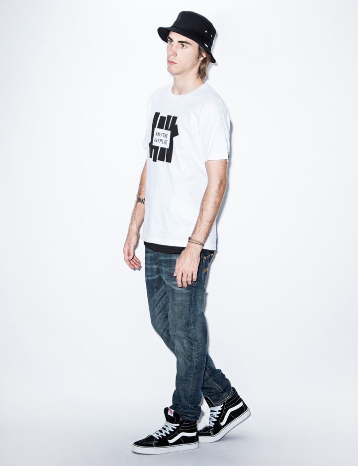 White Anytime T-Shirt Placeholder Image