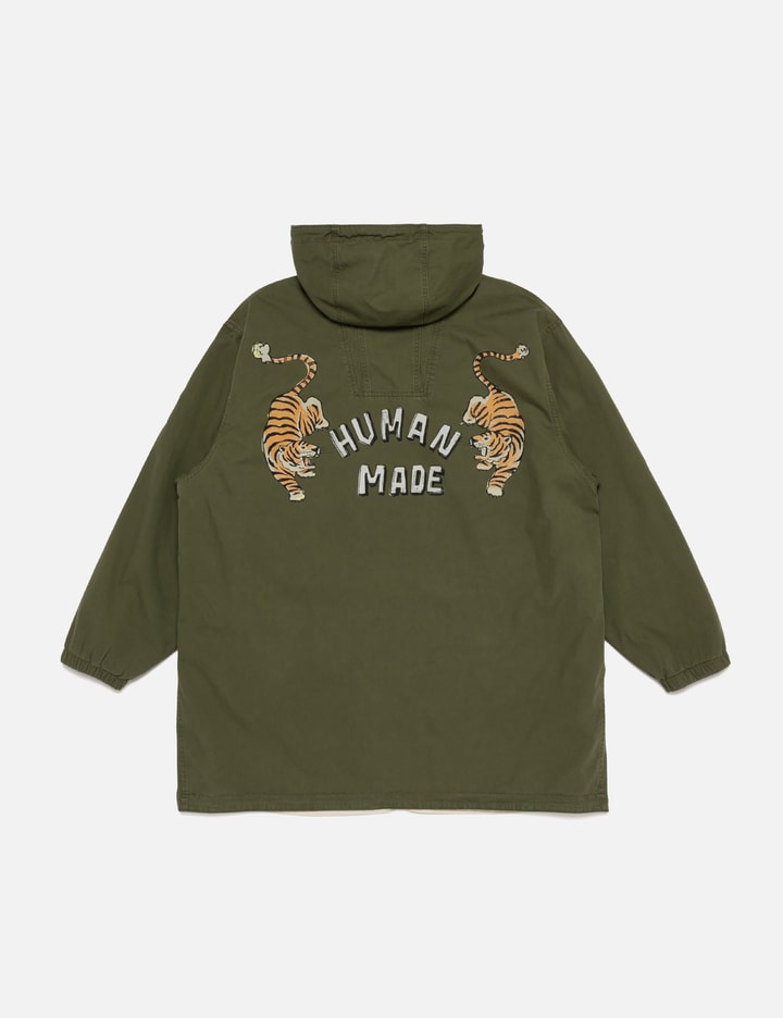 Human Made Reversible Hooded Coat