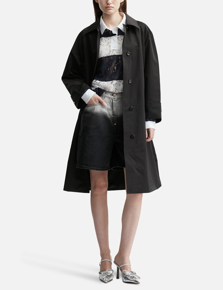 Washed Bermuda Denim Pants Placeholder Image