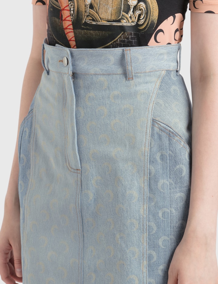 Regenerated Denim Skirt Placeholder Image
