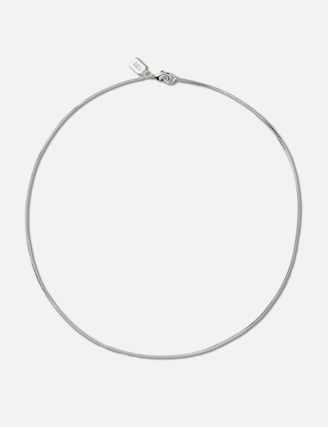 Box Chain Silver Plated 50cm view 4