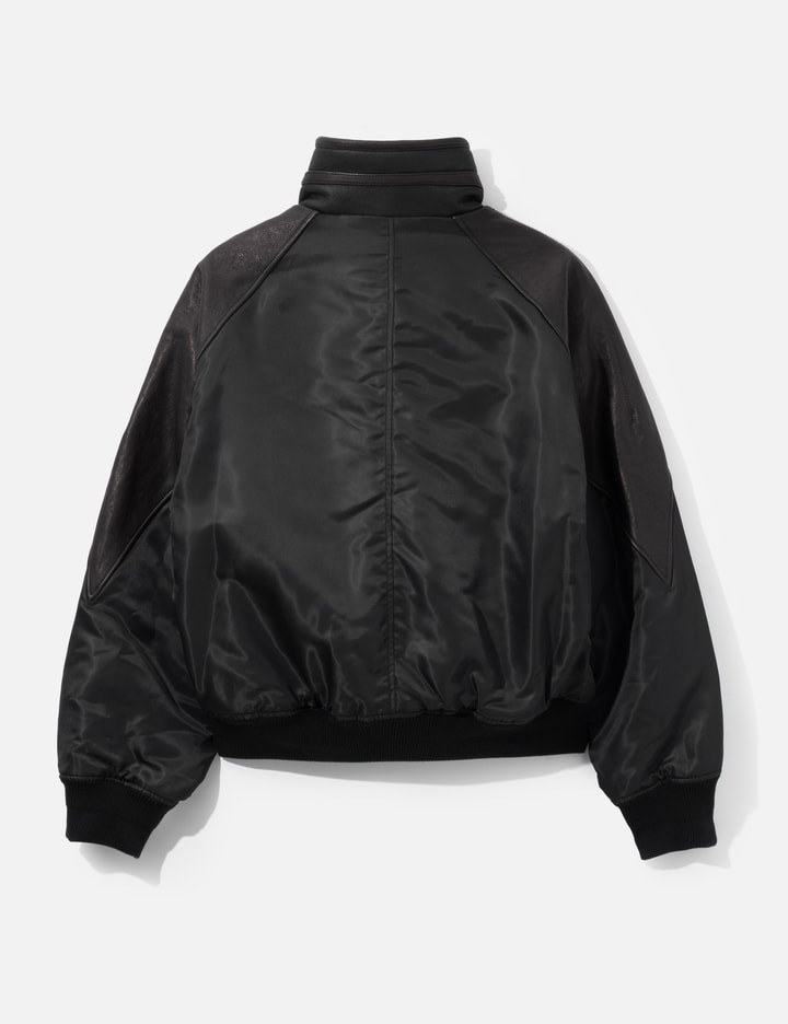 COOR Highneck Shearling Mixed MA-1 Jumper