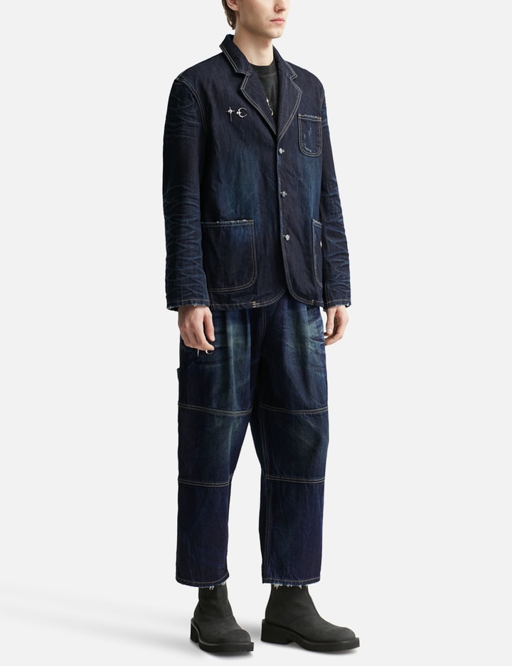 Double Knee Denim Pants Placeholder Image