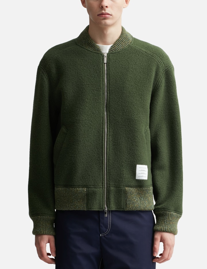 Wool Fleece Bomber Jacket Placeholder Image